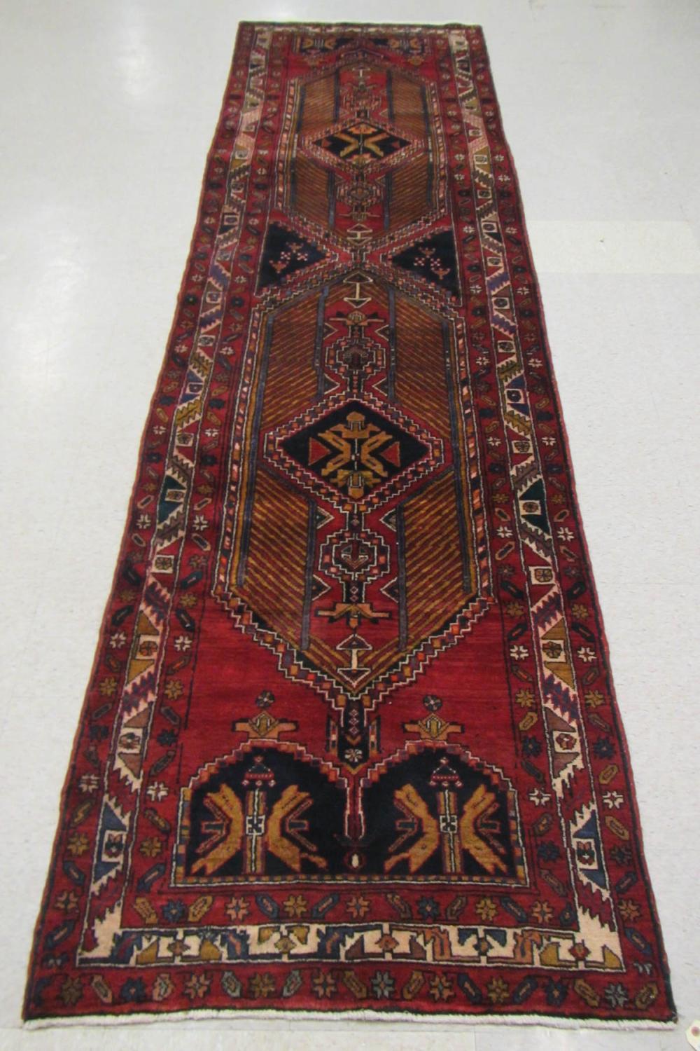 HAND KNOTTED PERSIAN TRIBAL RUG,