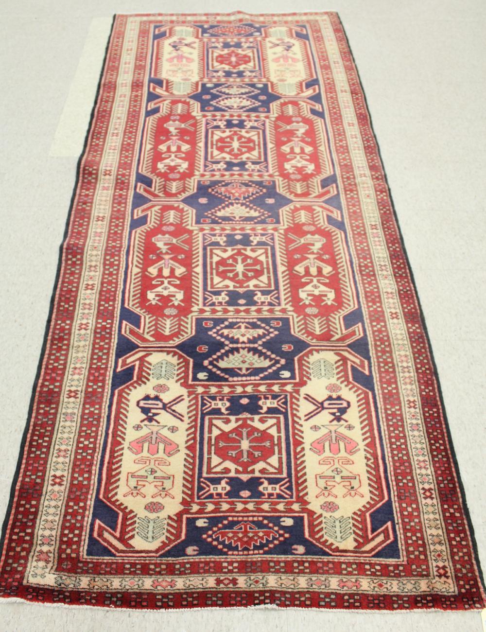 HAND KNOTTED PERSIAN TRIBAL RUG,
