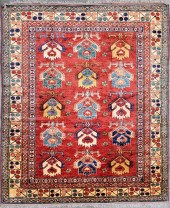 HAND KNOTTED SHIRVAN KAZAK CAR