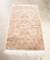 HAND KNOTTED & SIGNED FLORAL S