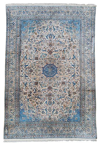 HAND KNOTTED SILK CARPET20th