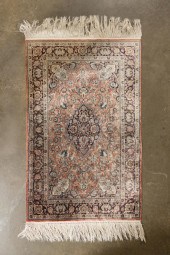 HAND KNOTTED SILK ON SILK PERS