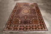 HAND KNOTTED SILK ON SILK INDO