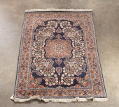 HAND KNOTTED SILK ON SILK PERS
