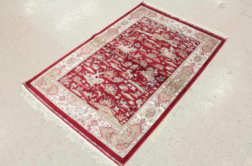 HAND KNOTTED TURKISH 'BAMBOO