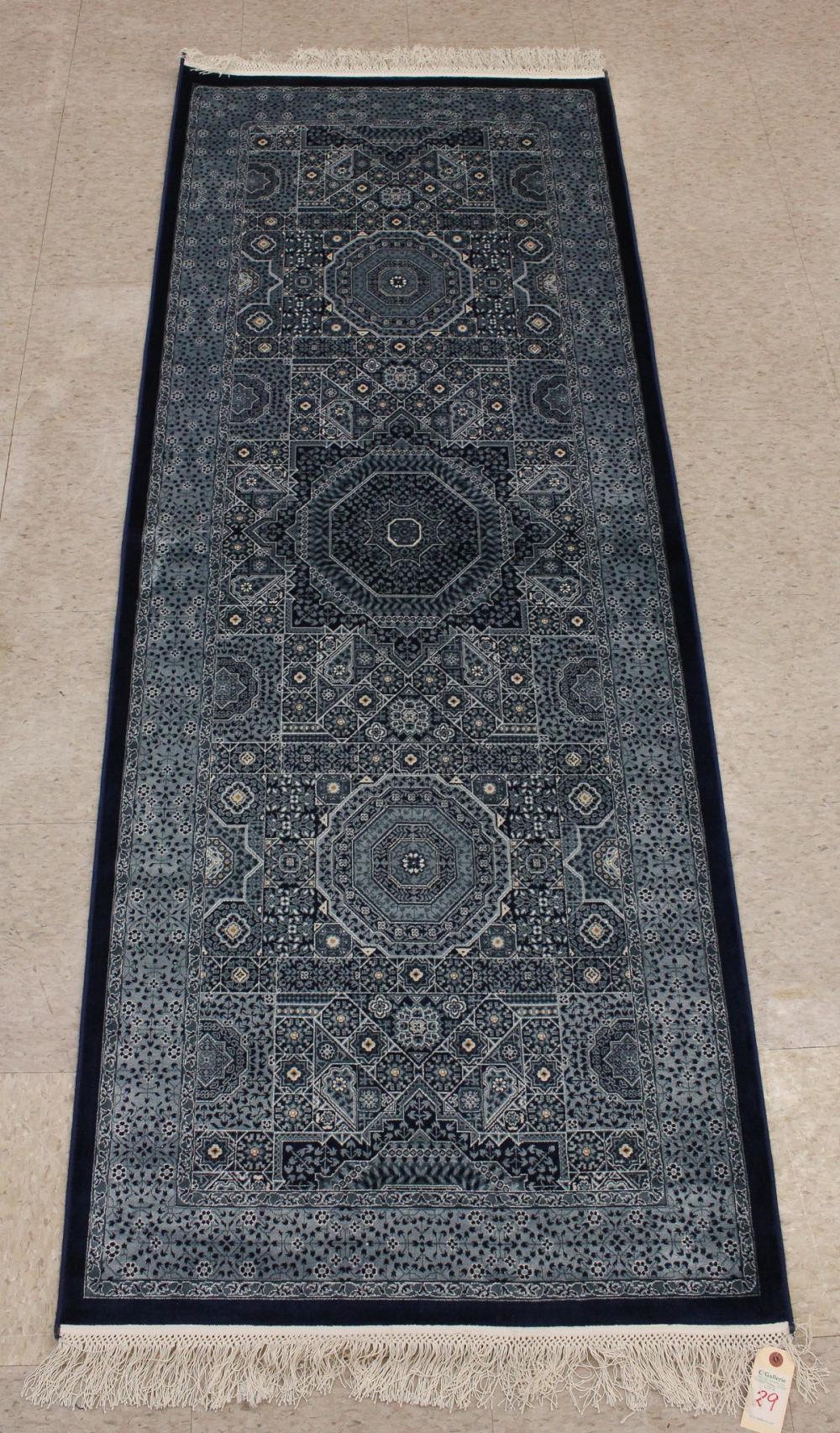 HAND KNOTTED TURKISH 'BAMBOO