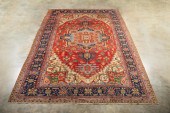 HAND KNOTTED TURKISH SERAPI DE