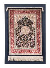 HAND KNOTTED TURKISH SILK ON S
