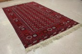 HAND KNOTTED TURKMAN BOKHARA C