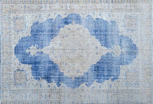 HAND KNOTTED VINTAGE PERSIAN