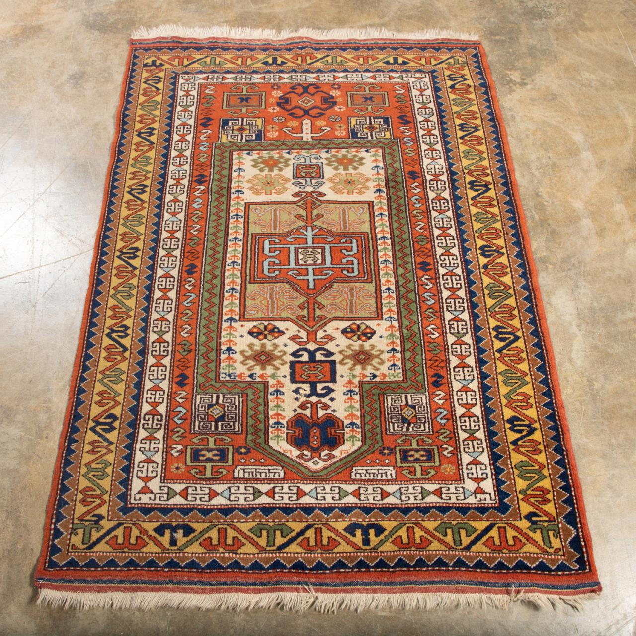HAND KNOTTED WOOL ON WOOL TURKISH