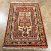 HAND KNOTTED WOOL ON WOOL TURK