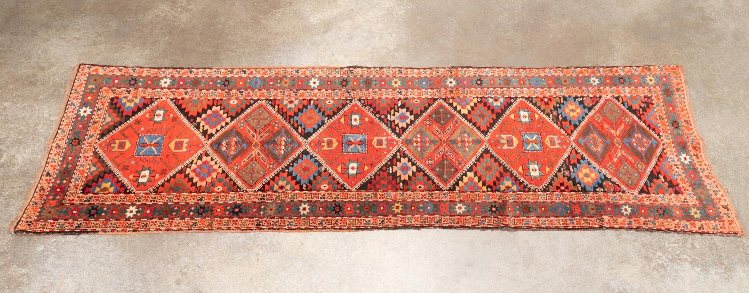 HAND KNOTTED WOOL ON WOOL CAUCASIAN