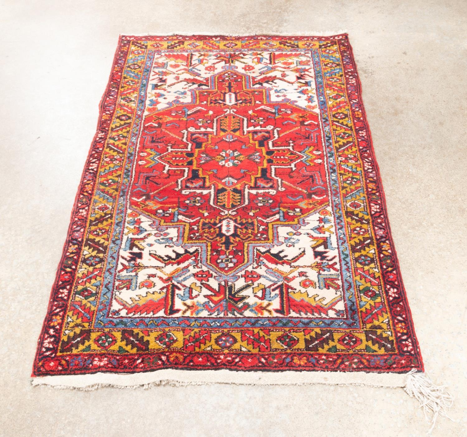 HAND KNOTTED WOOL ON WOOL PERSIAN