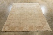 HAND KNOTTED WOOL OUSHAK CARPE