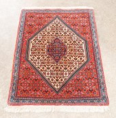 HAND KNOTTED WOOL PERSIAN BIDJ