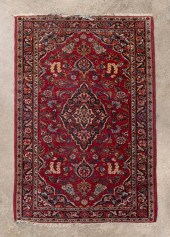 HAND KNOTTED WOOL PERSIAN FERA