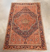 HAND KNOTTED WOOL PERSIAN FERA