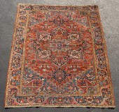 HAND KNOTTED WOOL PERSIAN HERI