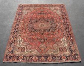 HAND KNOTTED WOOL PERSIAN HERI