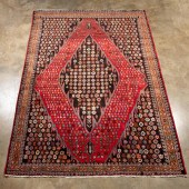 HAND KNOTTED WOOL PERSIAN MASL