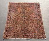 HAND KNOTTED WOOL PERSIAN SARO