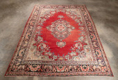 HAND KNOTTED WOOL PERSIAN SARO