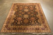 HAND KNOTTED WOOL PERSIAN TABR