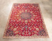 HAND KNOTTED WOOL PERSIAN TABR