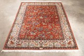 HAND KNOTTED WOOL SIGNED SINO-
