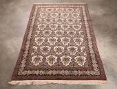 HAND KNOTTED WOOL & SILK PERSI