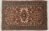 HAND KNOTTED WOOL TURKISH SCAT