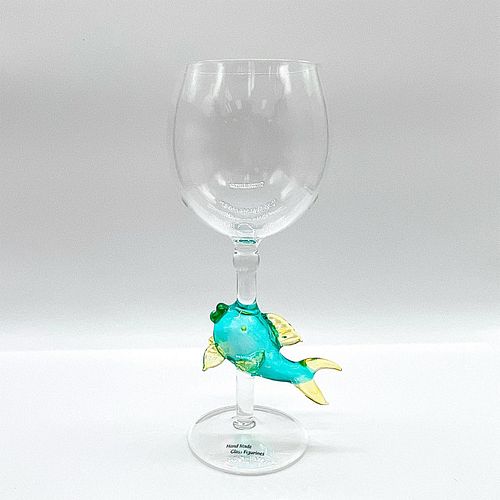 HAND MADE GLASS FISH WINE