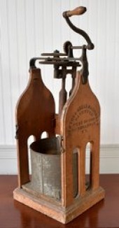 Hand operated 19th C. bread ma