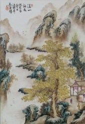 HAND PAINTED CHINESE PORCELAIN