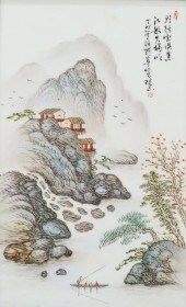 HAND PAINTED CHINESE PORCELAIN