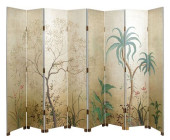HAND-PAINTED CHINOISERIE MOTIF