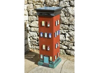 Hand painted contemporary artisan