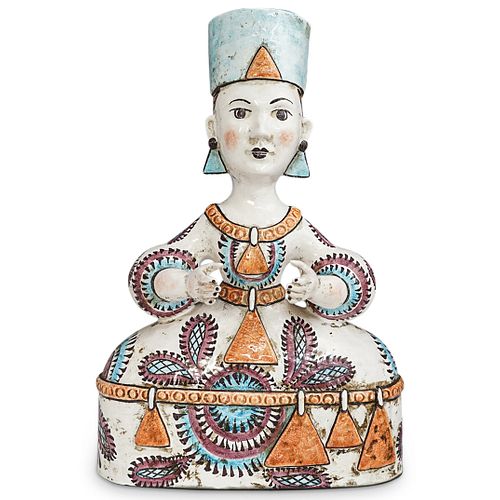 HAND PAINTED FRENCH MAJOLICA
