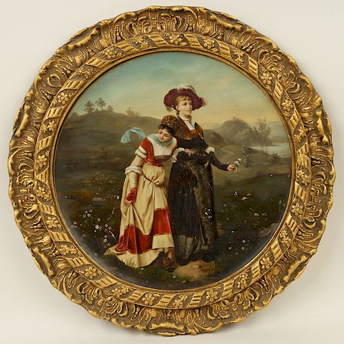 HAND PAINTED FRENCH PORCELAIN