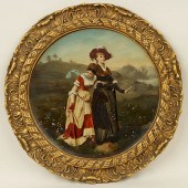 HAND PAINTED FRENCH PORCELAIN