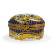 HAND PAINTED LIMOGES TRINKET B