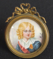 HAND PAINTED MINIATURE PORTRAI