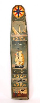 HAND PAINTED NAUTICAL BOARDHan