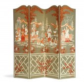 HAND PAINTED ORIENTAL-STYLE SC