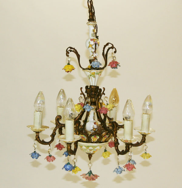 Hand painted porcelain