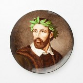 HAND-PAINTED PORCELAIN CHARGER