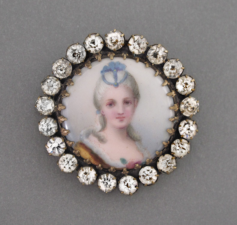 HAND PAINTED PORCELAIN PORTRAIT