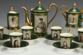 Hand Painted Porcelain Tea Ser