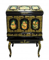 HAND PAINTED RUSSIAN LACQUER W